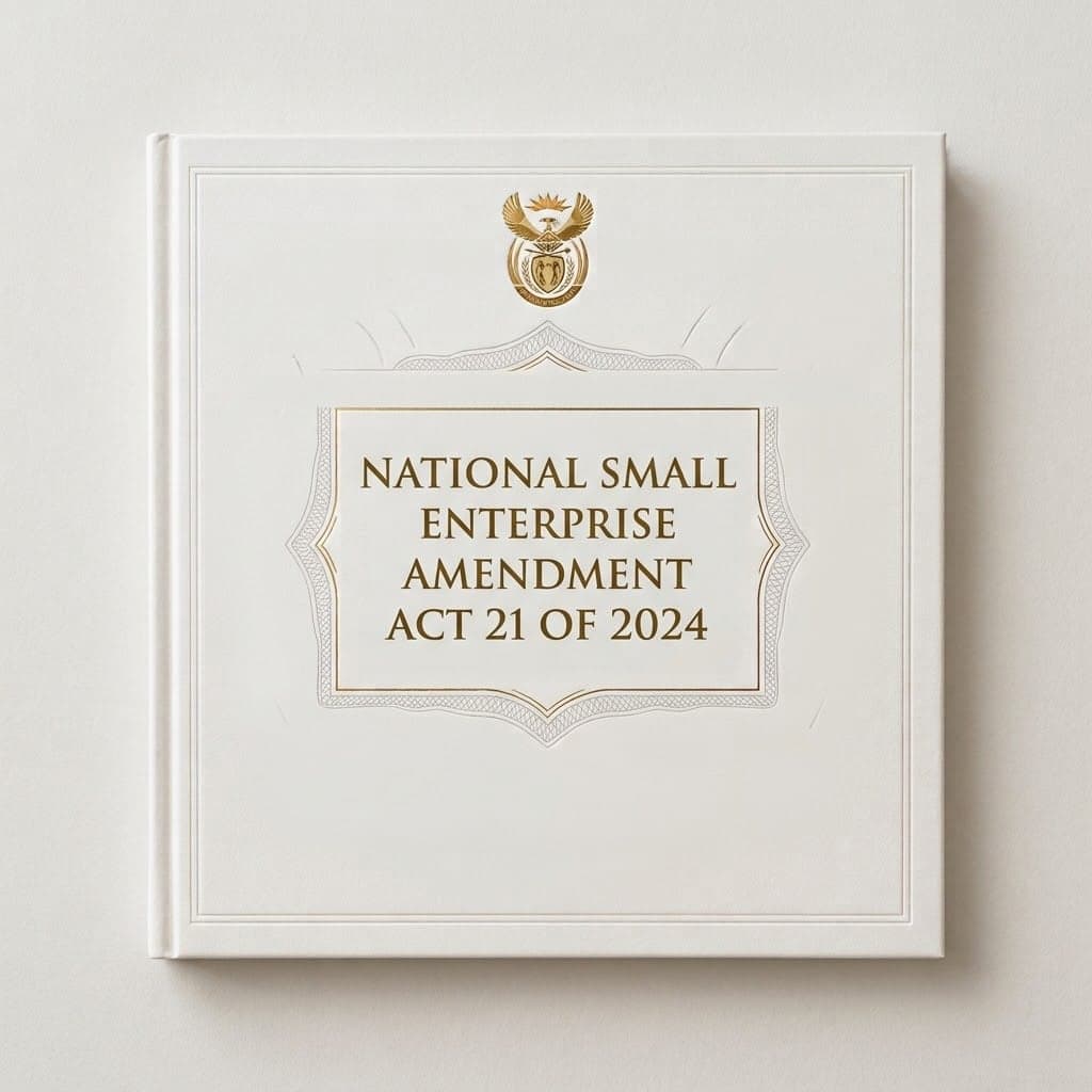 National Small Enterprise Amendment Act 21 of 2024 (English / Afrikaans)