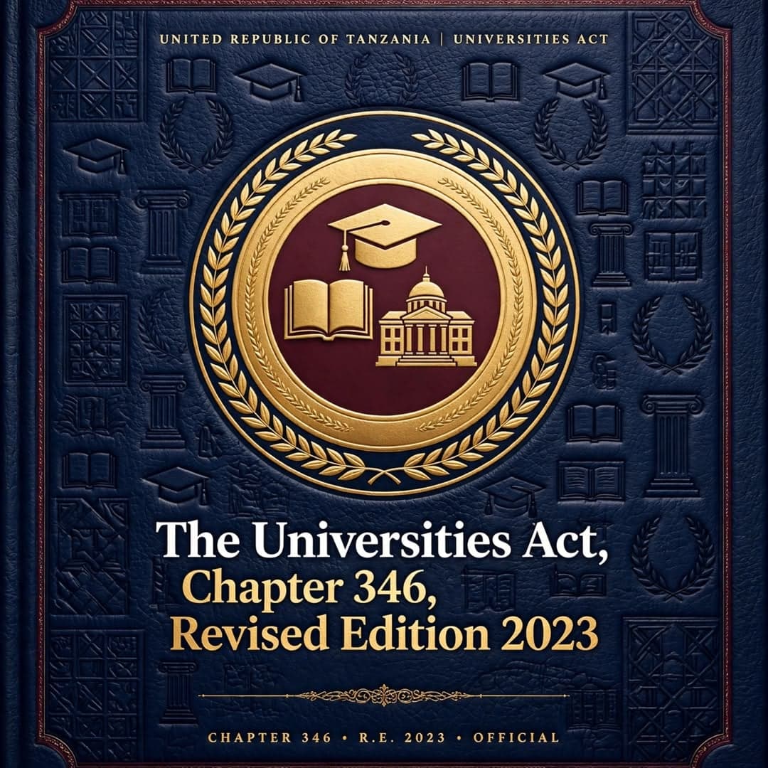 The Universities Act, Chapter 346, Revised Edition 2023