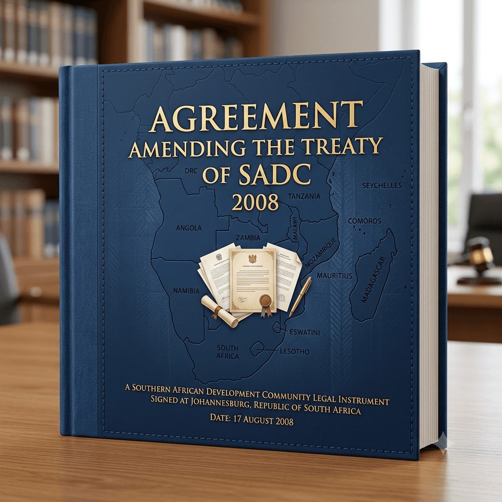 Agreement Amending the Treaty of SADC 2008 - English