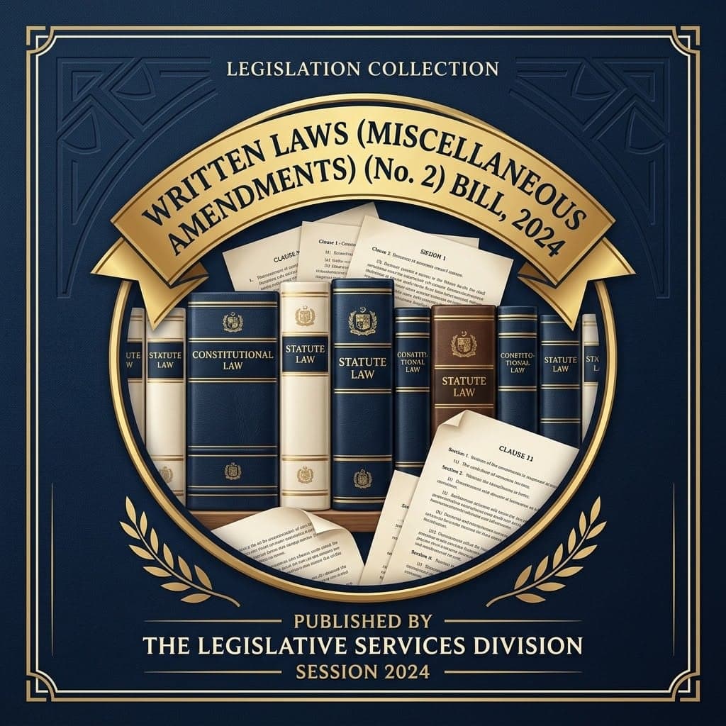 Written Laws (Miscellaneous Amendments) (No. 2) Bill, 2024