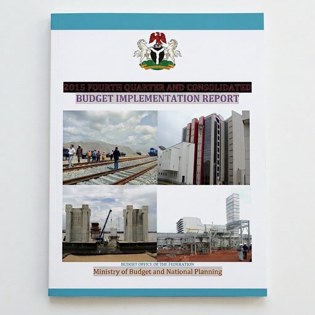Nigeria's 2016 Fourth Quarter and Consolidated Budget Implementation Report