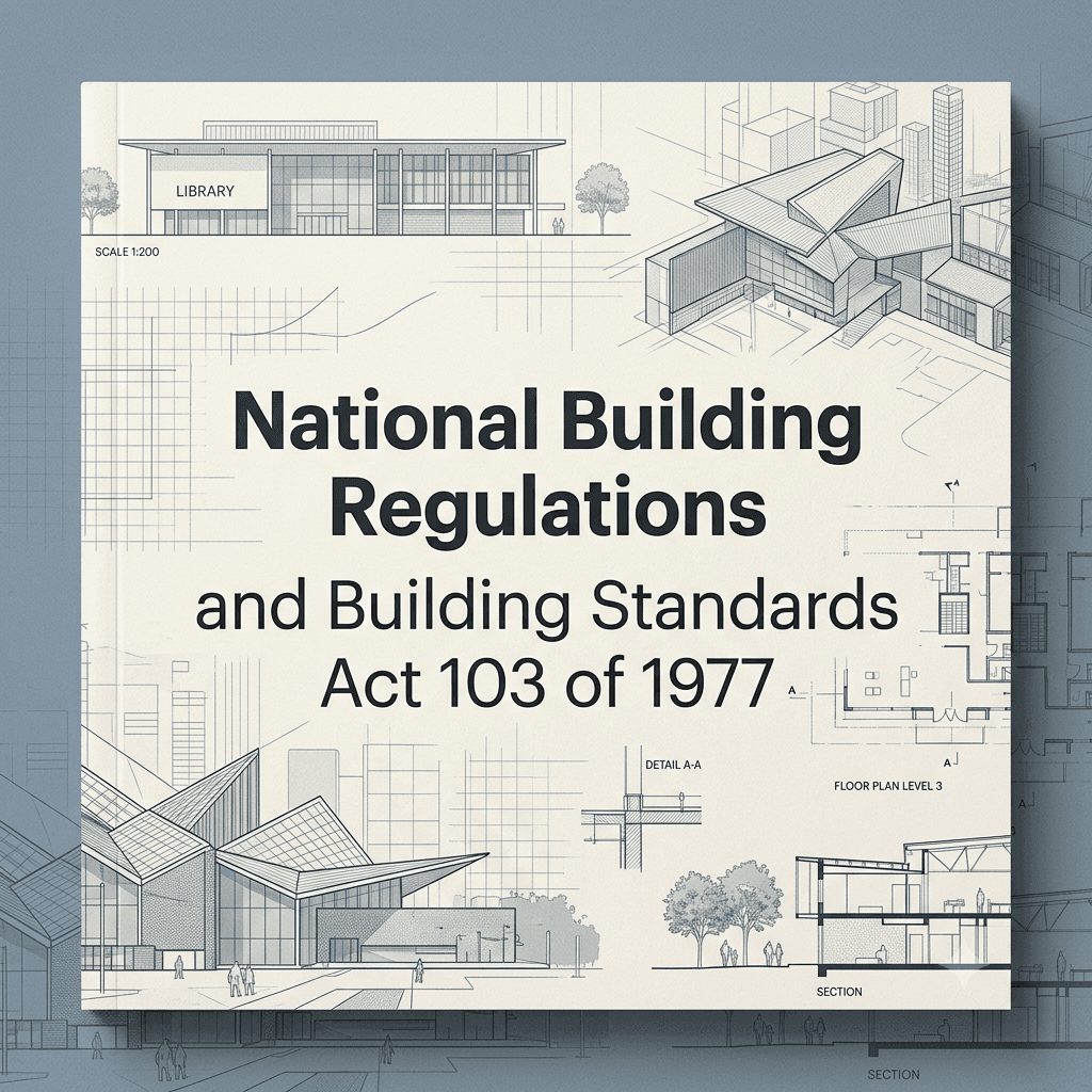 National Building Regulations and Building Standards Act 103 of 1977