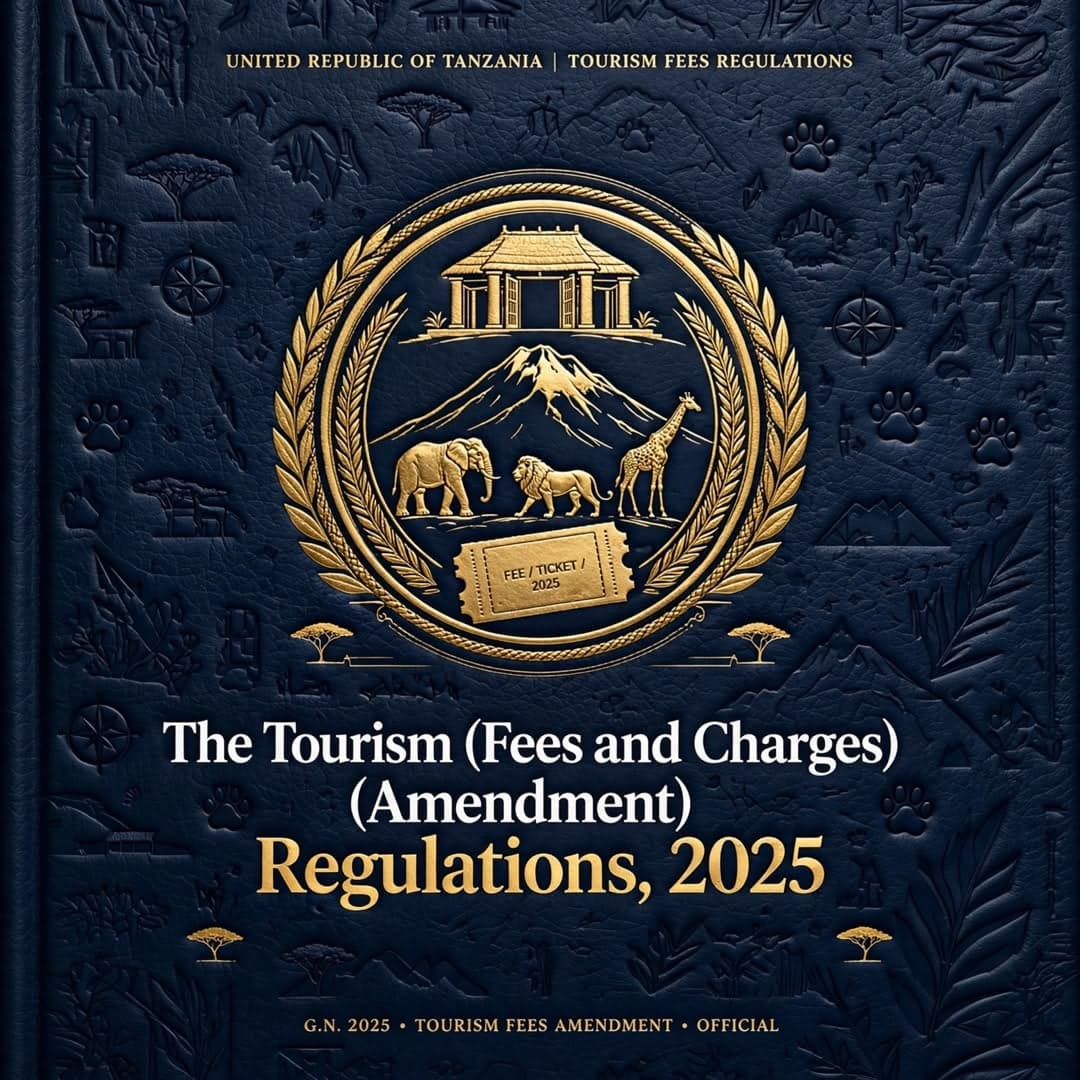 The Tourism (Fees and Charges) (Amendment) Regulations, 2025