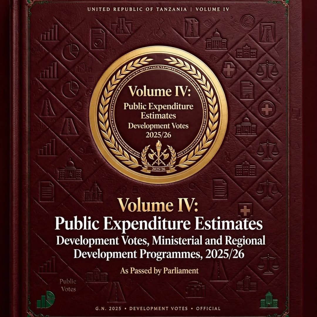 Volume IV: Public Expenditure Estimates — Development Votes, Ministerial and Regional Development Programmes, 2025/26 (As Passed by Parliament)