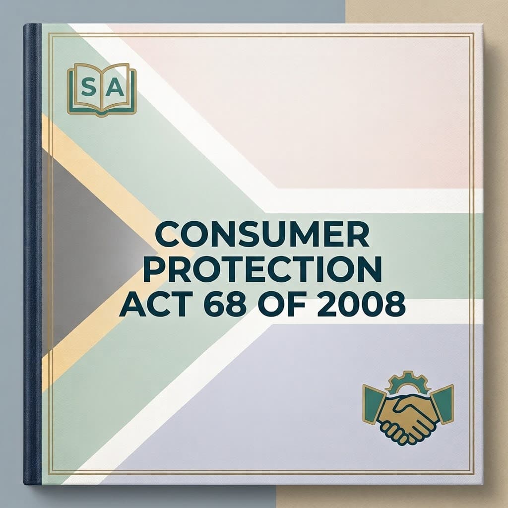 South Africa's Consumer Protection Act 68 of 2008