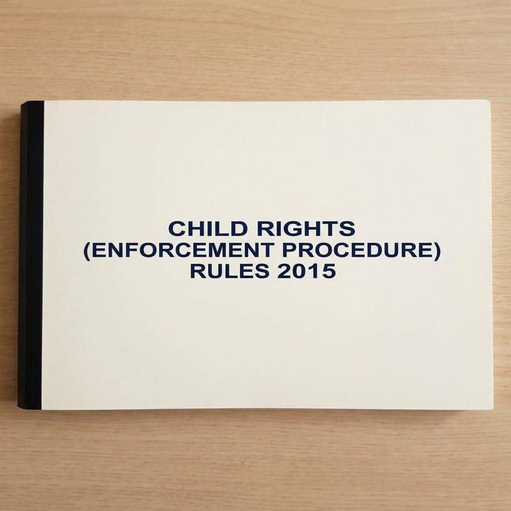 Nigeria's Child Rights (Enforcement Procedure) Rules 2015