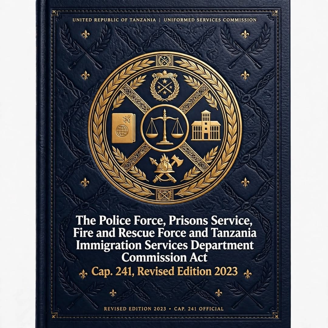 The Police Force, Prisons Service, Fire and Rescue Force and Tanzania Immigration Services Department Commission Act, Cap. 241, Revised Edition 2023