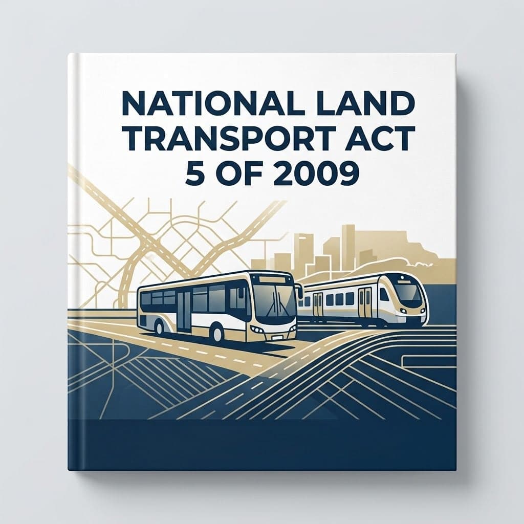 South Africa's National Land Transport Act 5 of 2009