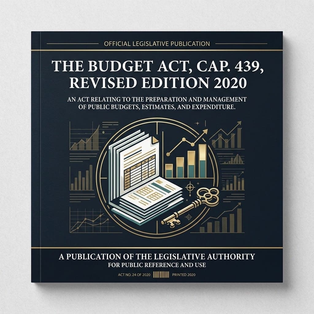 The Budget Act, Cap. 439, Revised Edition 2020