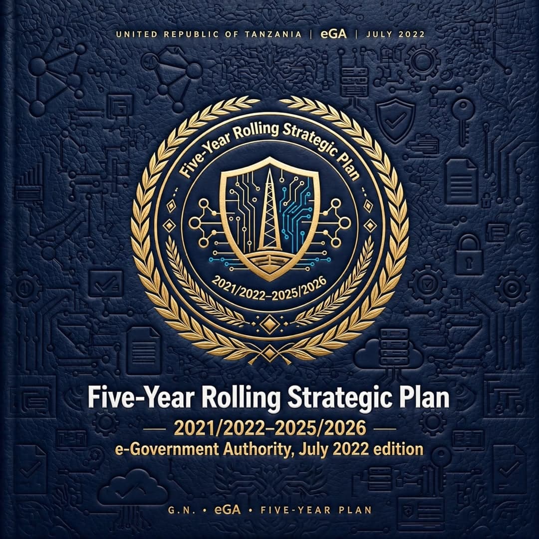 Five-Year Rolling Strategic Plan 2021/2022–2025/2026 — e-Government Authority, July 2022 edition