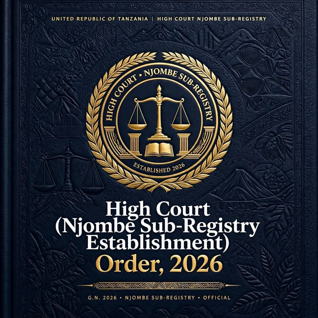High Court (Njombe Sub-Registry Establishment) Order, 2026