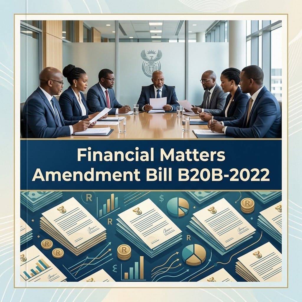 Financial Matters Amendment Bill B20B-2022