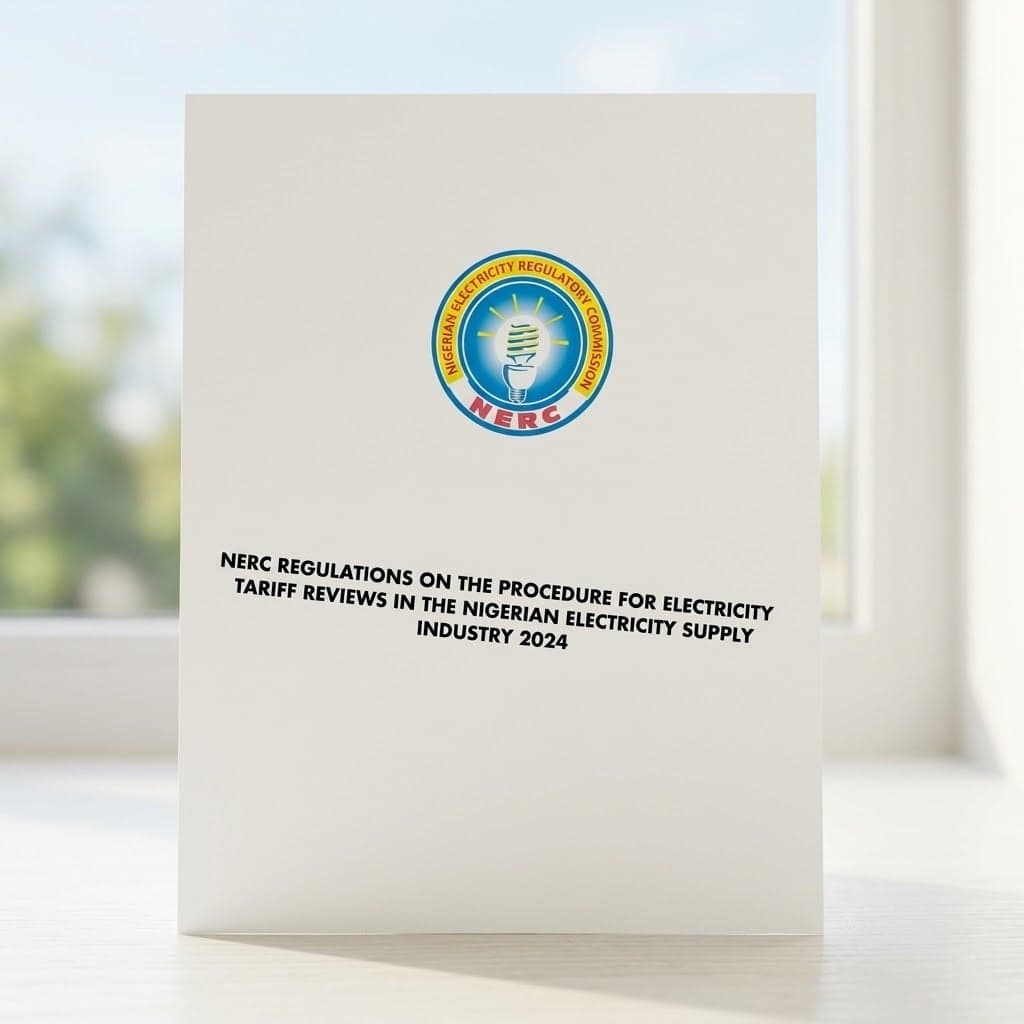 Nigeria's NERC Regulations on the Procedure for Electricity Tariff Reviews in NESI 2024