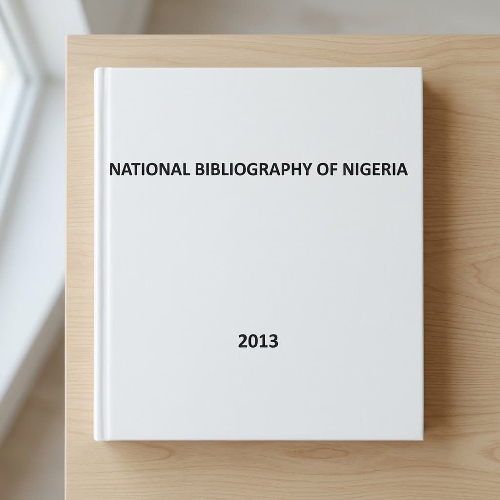 National Bibliography of Nigeria 2013 Supplementary Edition