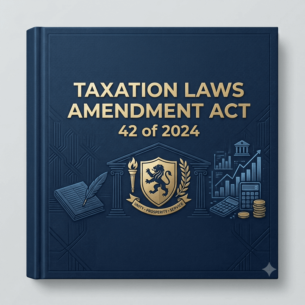 Taxation Laws Amendment Act 42 of 2024 (English / Afrikaans)