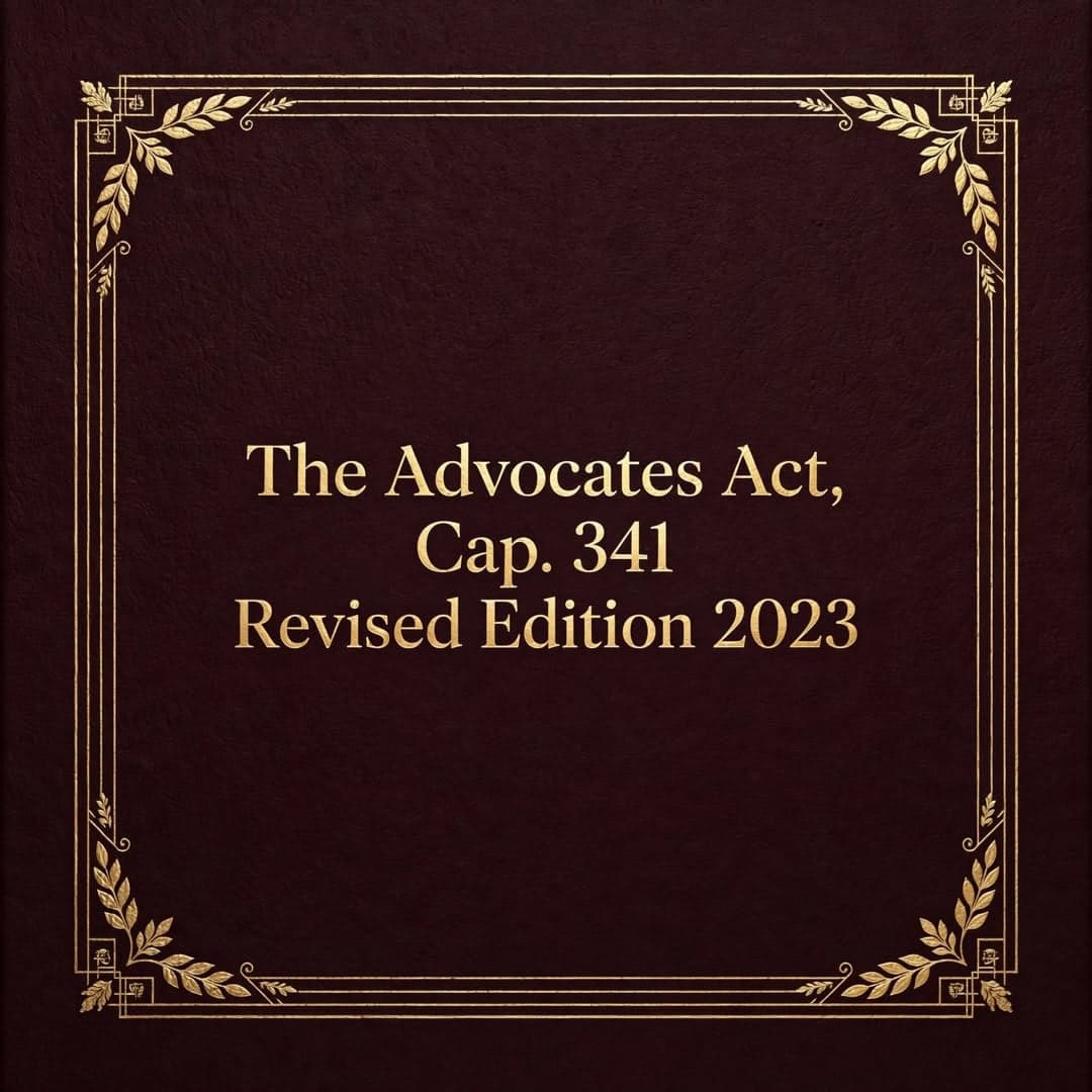 The Advocates Act, Cap. 341, Revised Edition 2023