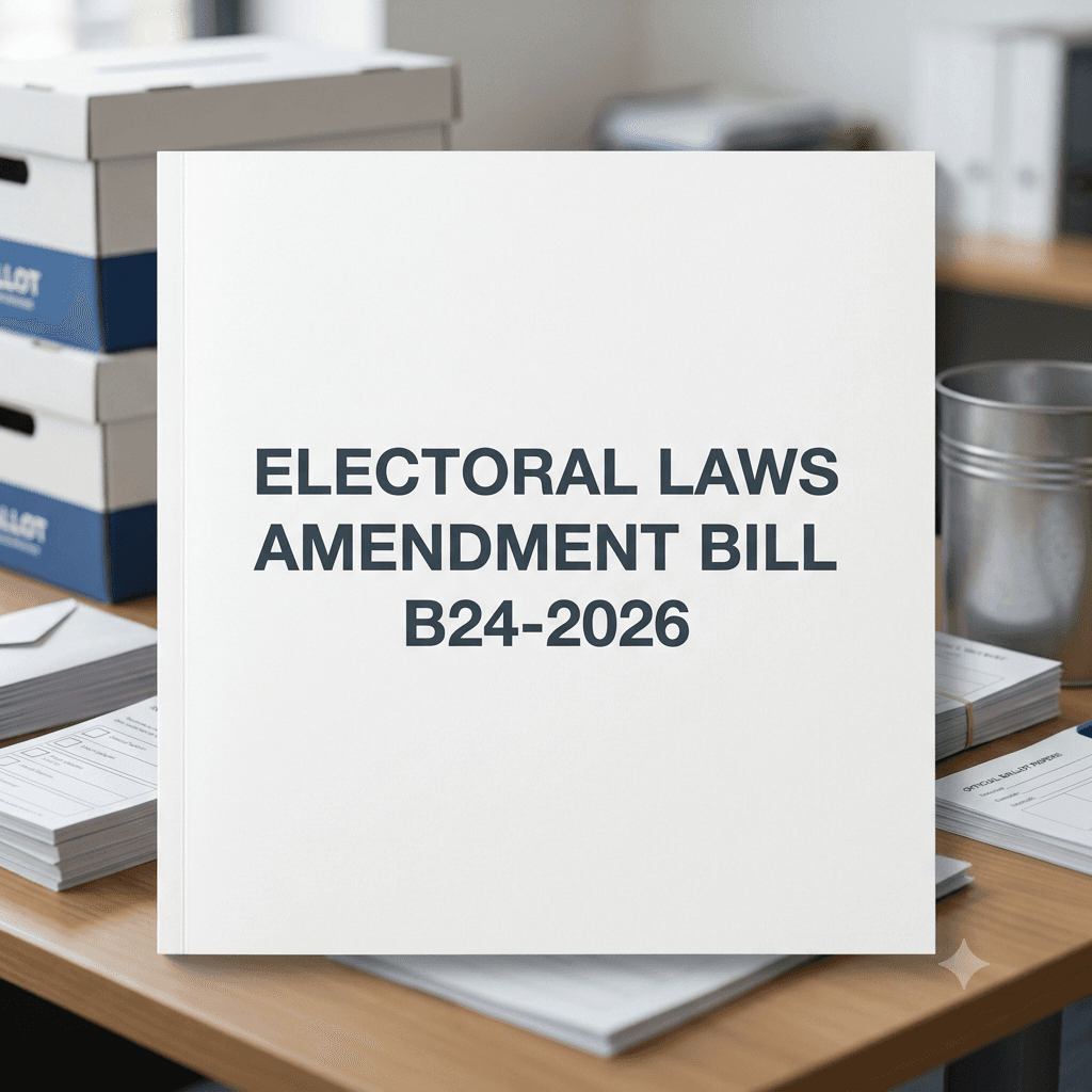 Electoral Laws Amendment Bill B24-2026