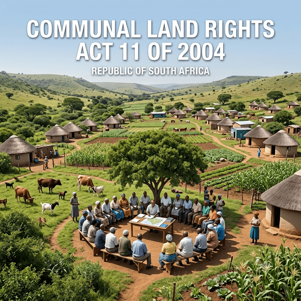 South Africa's Communal Land Rights Act 11 of 2004