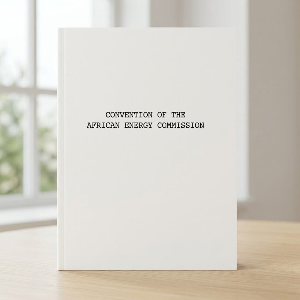Convention of the African Energy Commission