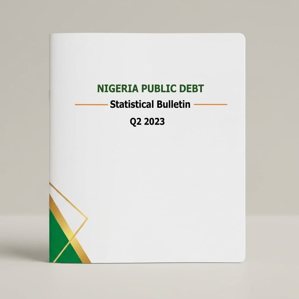 Nigeria Public Debt Statistical Bulletin Q2, 2023