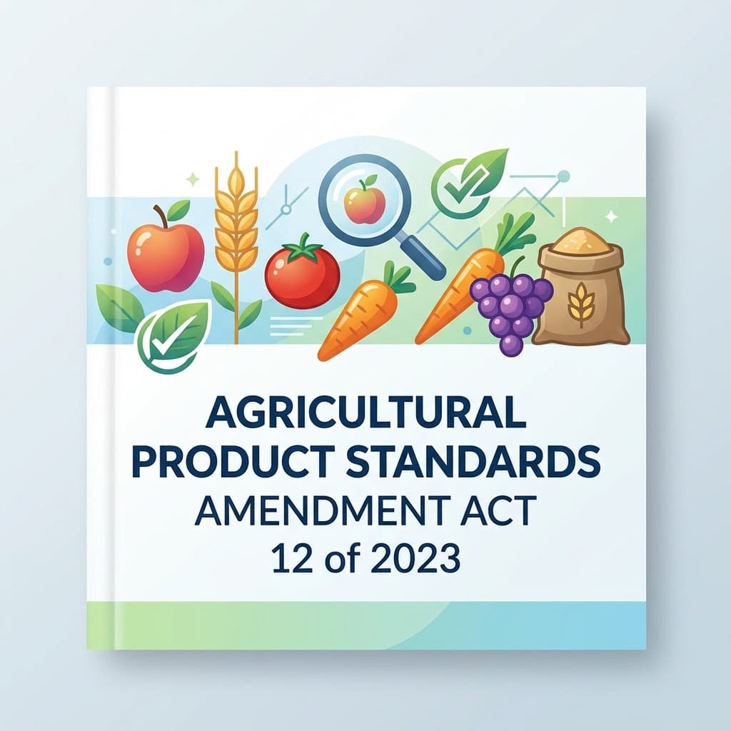 Agricultural Product Standards Amendment Act 12 of 2023