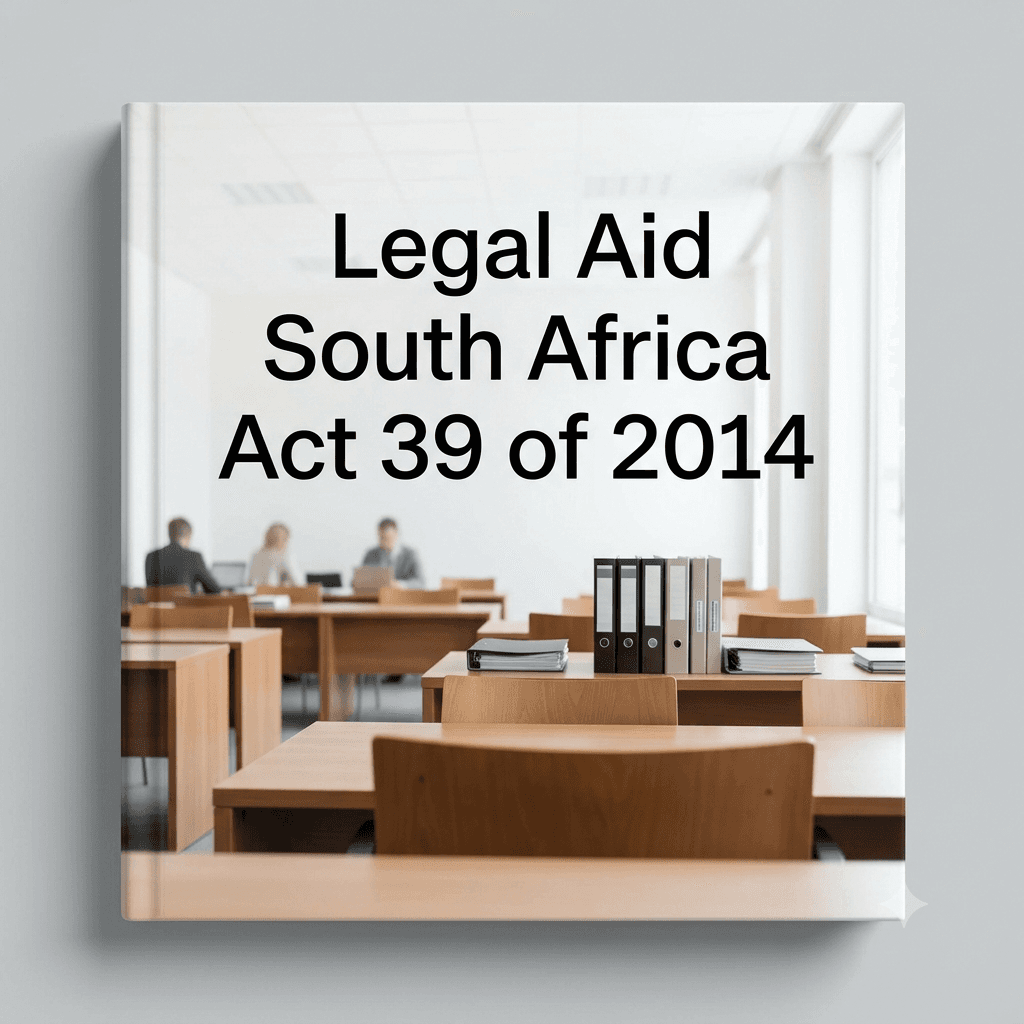 Legal Aid South Africa Act 39 of 2014