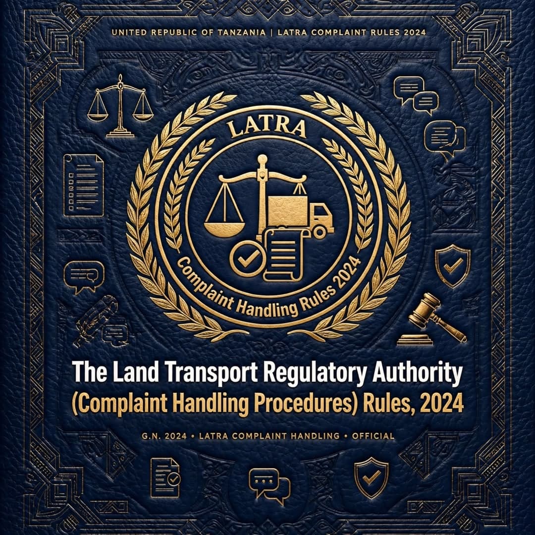 The Land Transport Regulatory Authority (Complaint Handling Procedures) Rules, 2024
