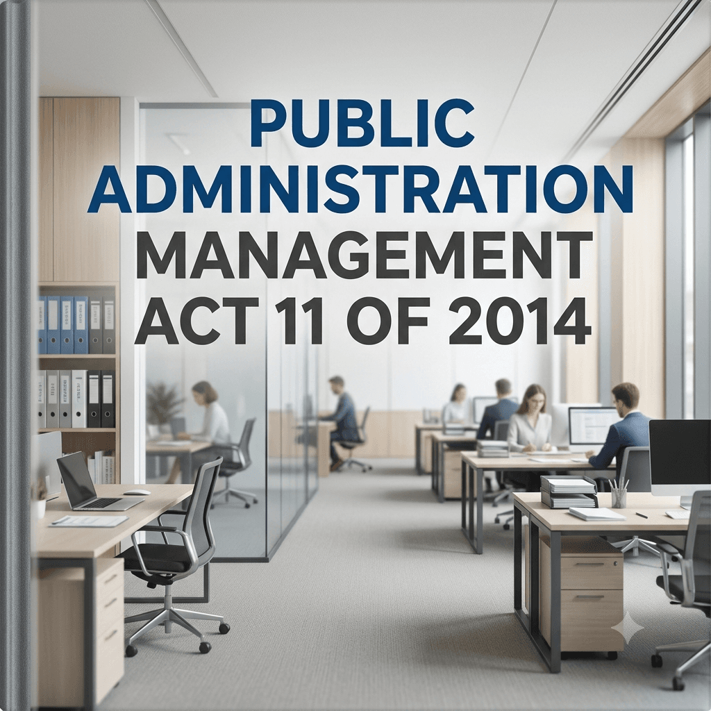 Public Administration Management Act 11 of 2014