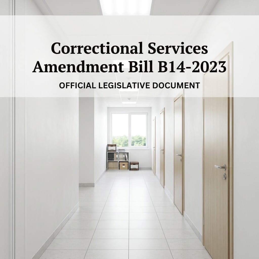 Correctional Services Amendment Bill B14-2023