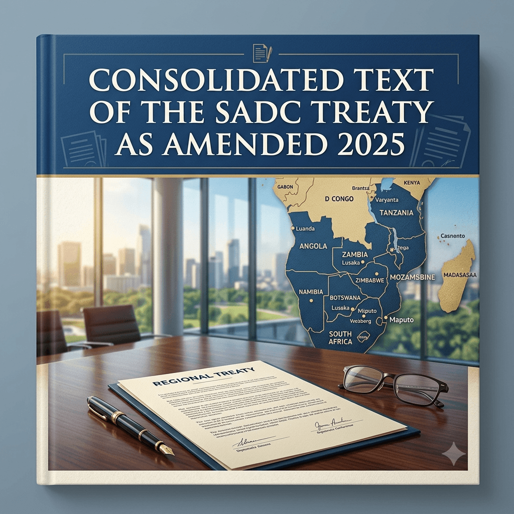 Consolidated Text of the SADC Treaty as Amended 2025