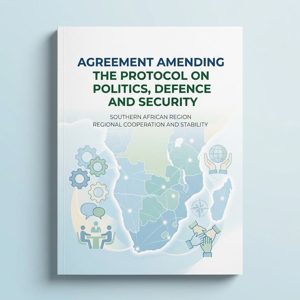 Agreement Amending the Protocol on Politics, Defence and Security - Revised SARPCCO Constitution 2018 - English