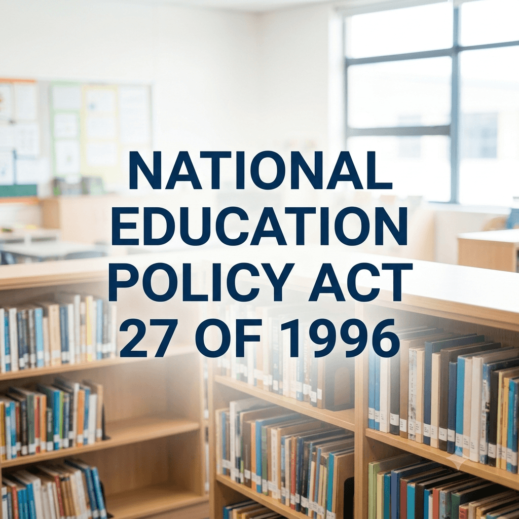 National Education Policy Act 27 of 1996
