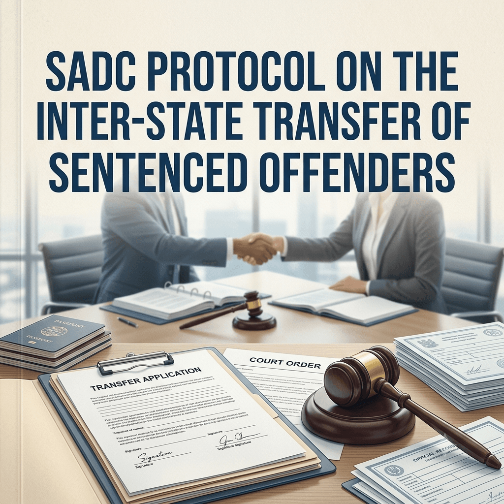 SADC Protocol on the Inter-State Transfer of Sentenced Offenders (2019)