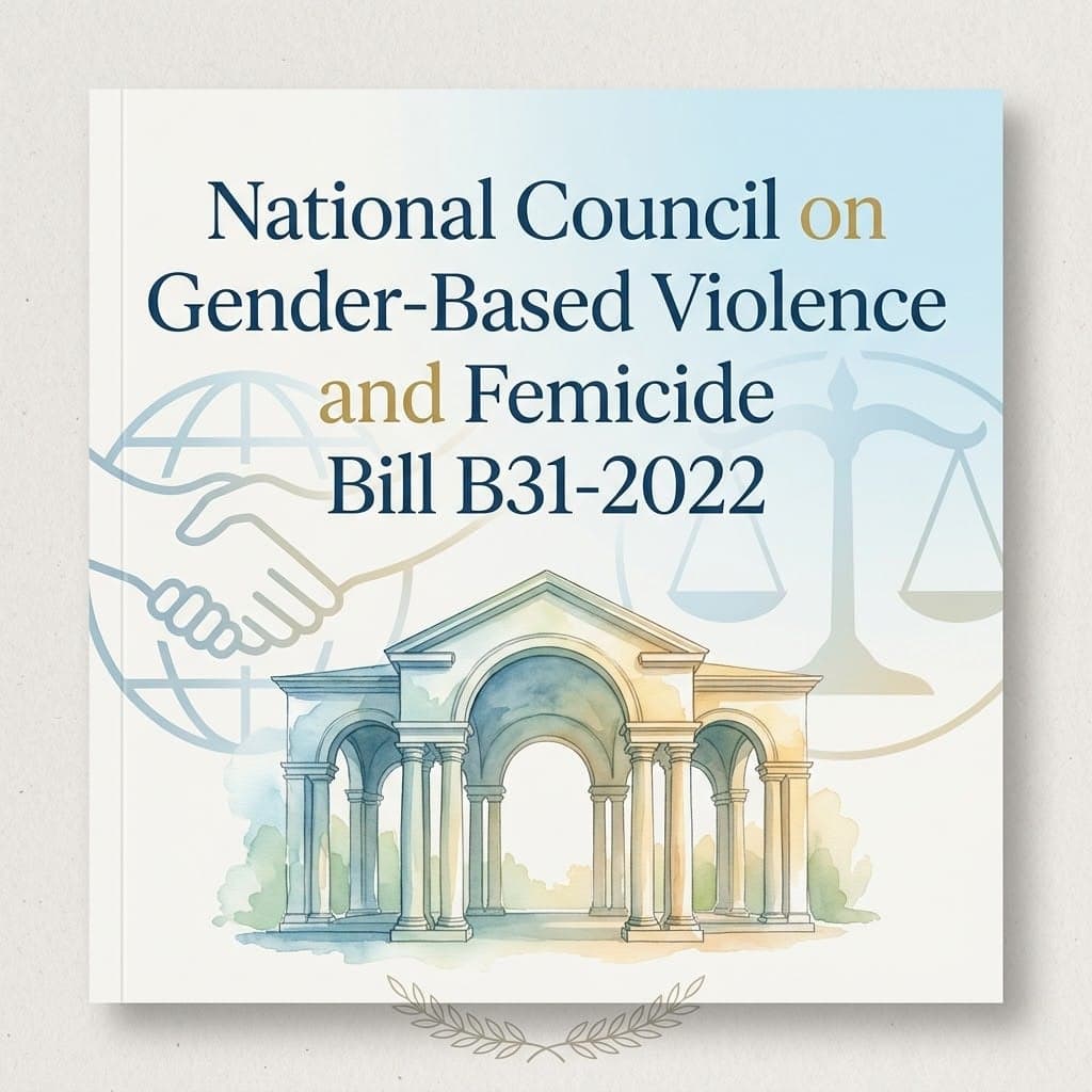 National Council on Gender-Based Violence and Femicide Bill B31-2022
