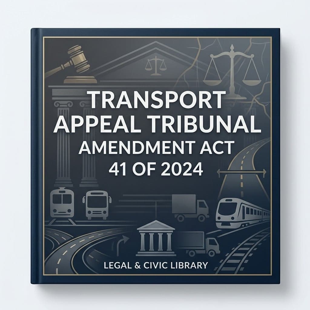 Transport Appeal Tribunal Amendment Act 41 of 2024