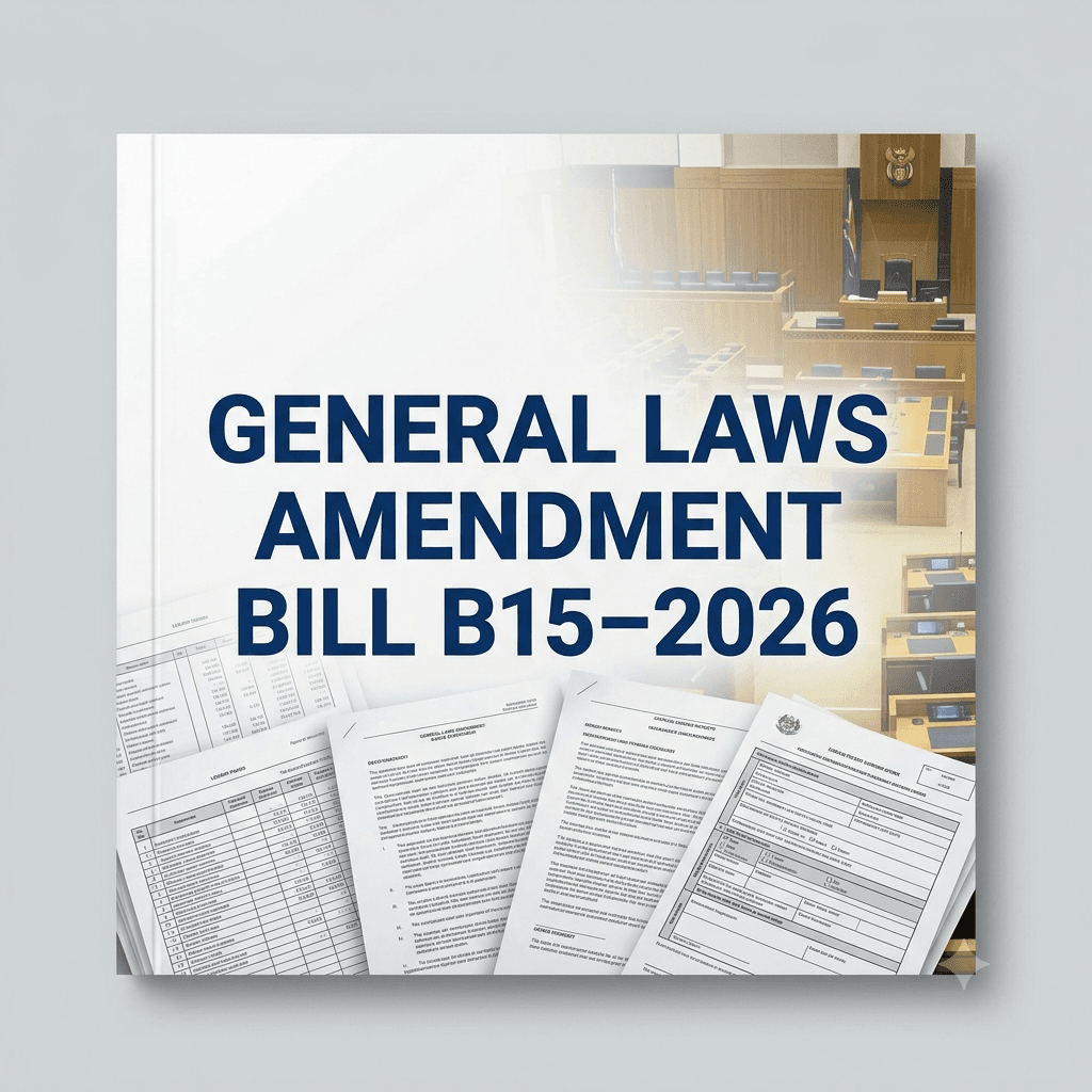 General Laws (Anti-Money Laundering and Combating Terrorism Financing) Amendment Bill (B15–2026)