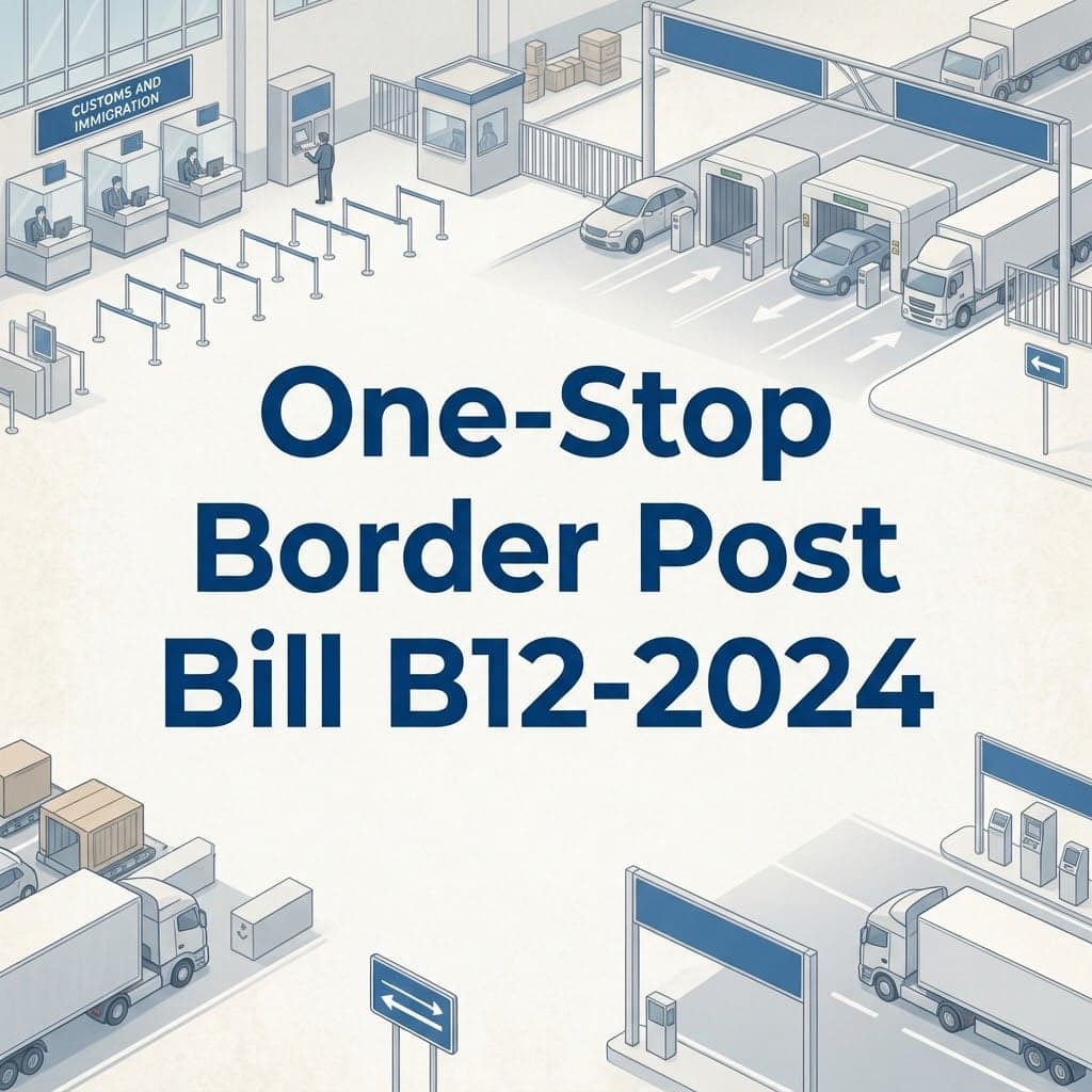 One-Stop Border Post Bill B12-2024
