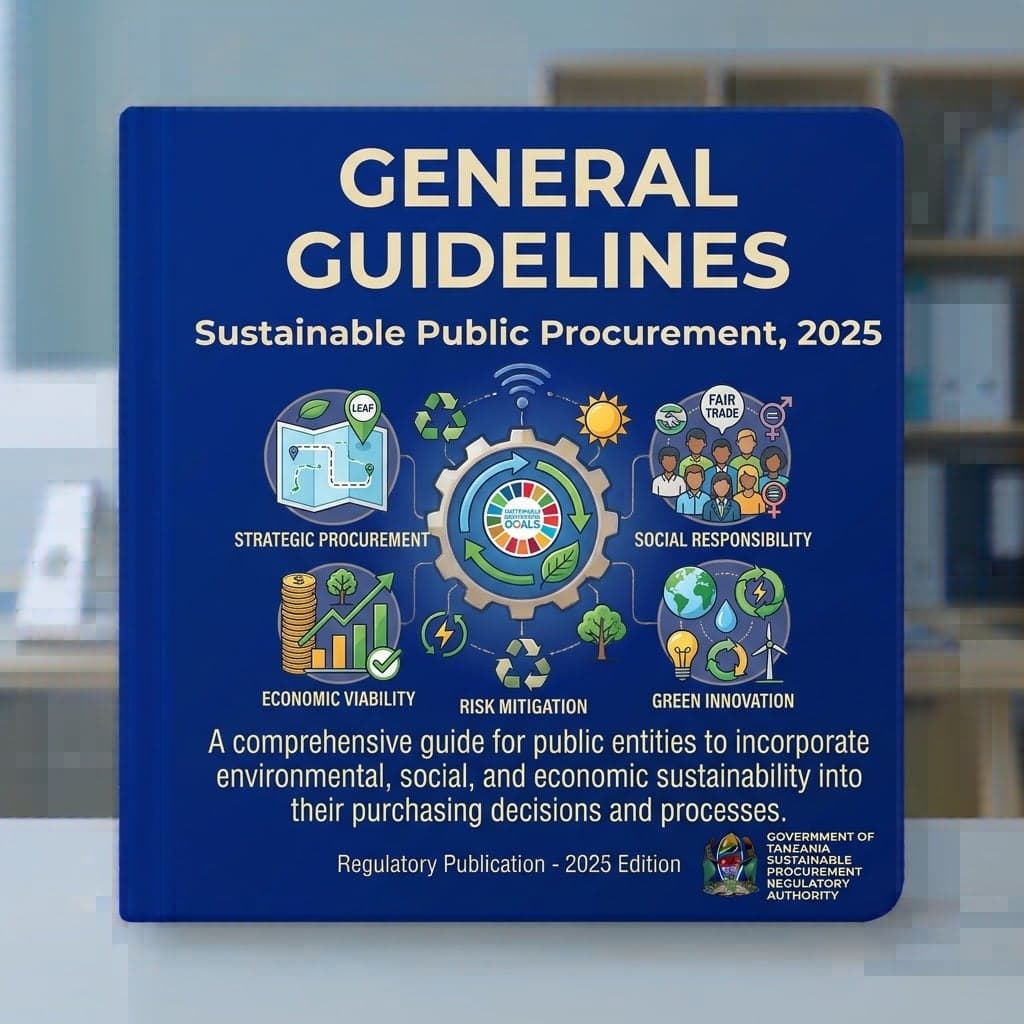General Guidelines for Sustainable Public Procurement, 2025