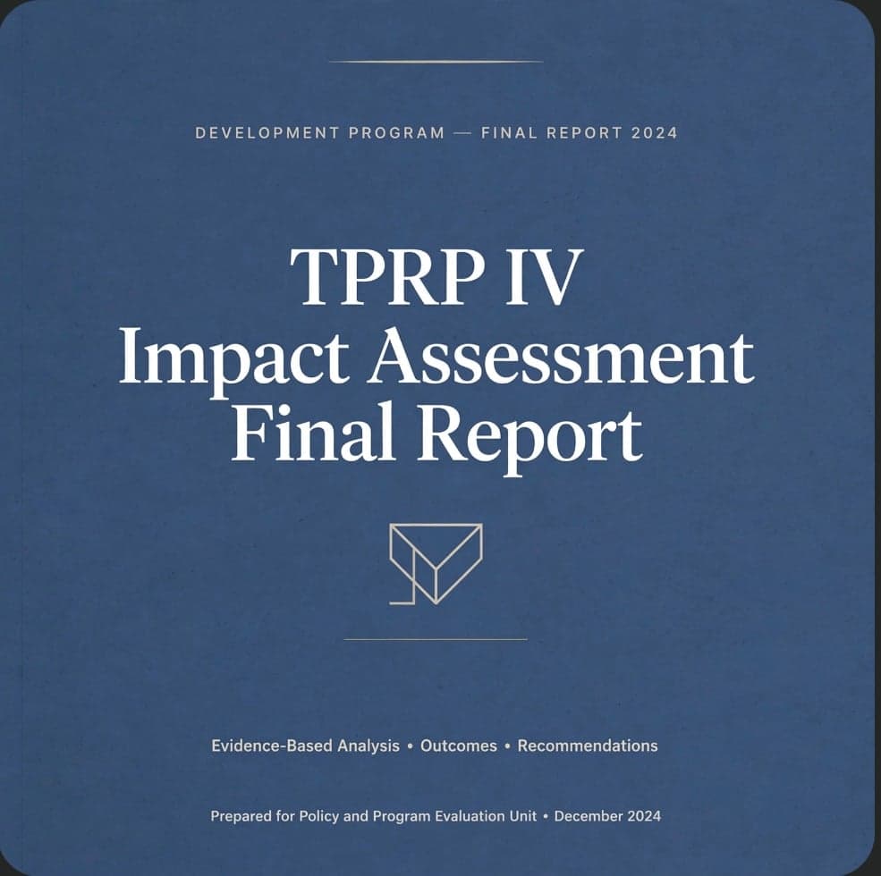 TPRP IV Impact Assessment Final Report