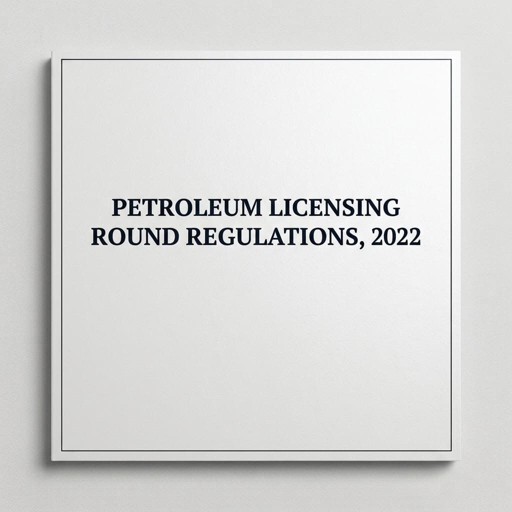 Nigeria's Petroleum Licensing Round Regulations, 2022