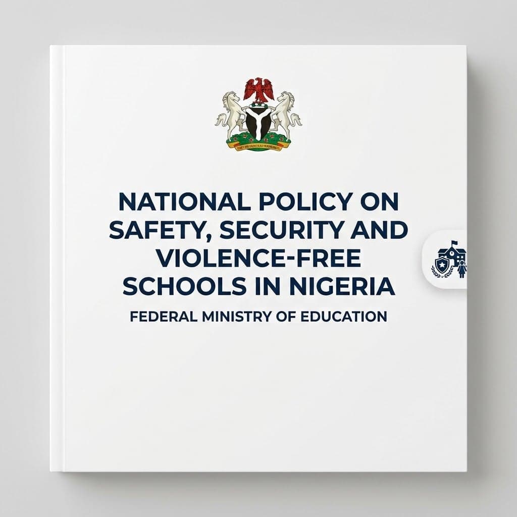 National Policy on Safety, Security and Violence-Free Schools in Nigeria with its Implementing Guidelines