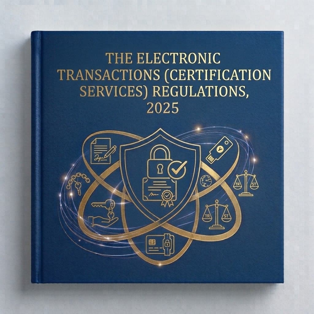The Electronic Transactions (Certification Services) Regulations, 2025