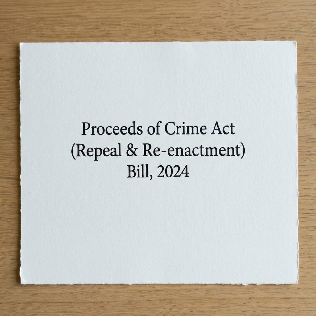 Nigeria's Proceeds of Crime Act (Repeal & Re-enactment) Bill, 2024