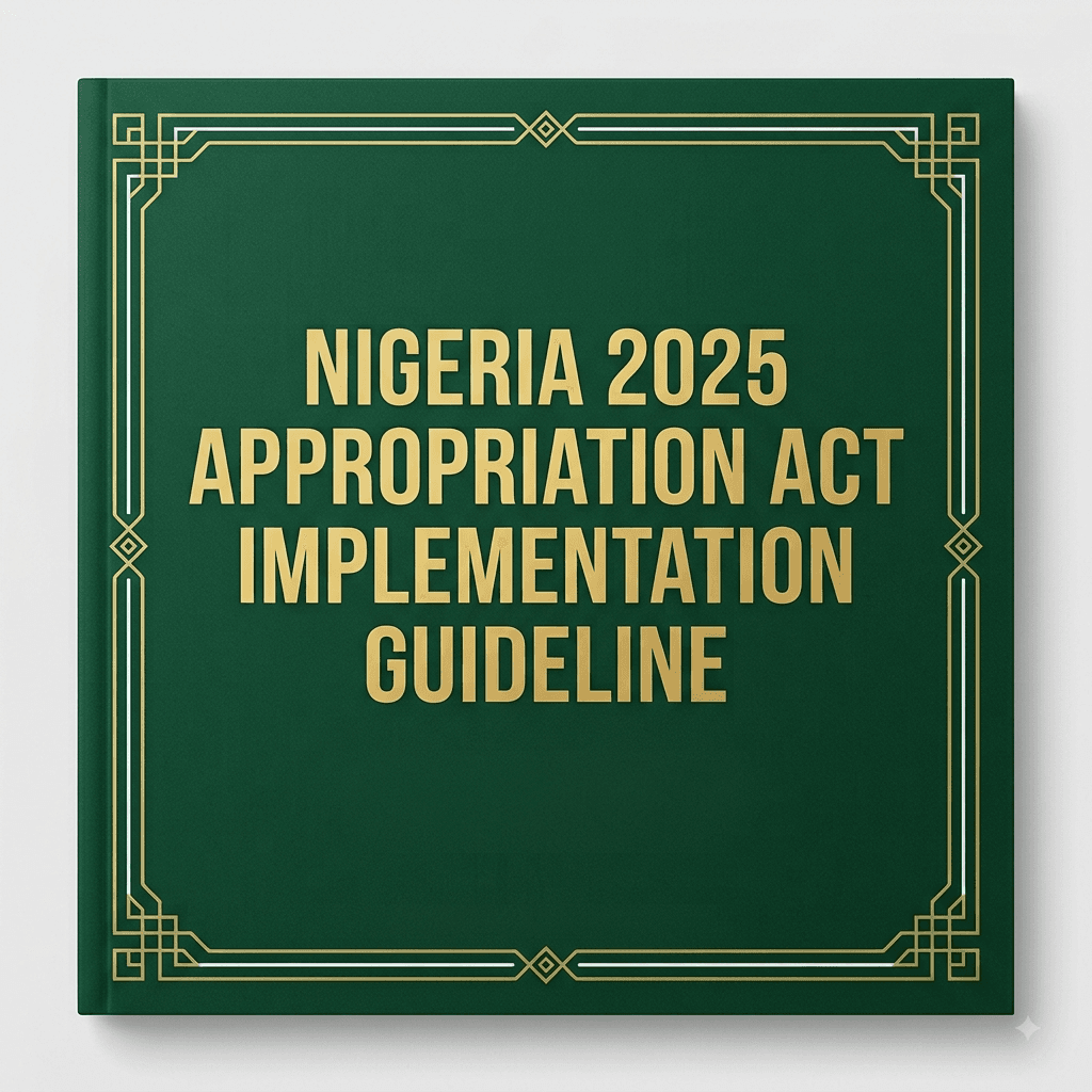 Nigeria 2025 Appropriation Act Implementation Guideline