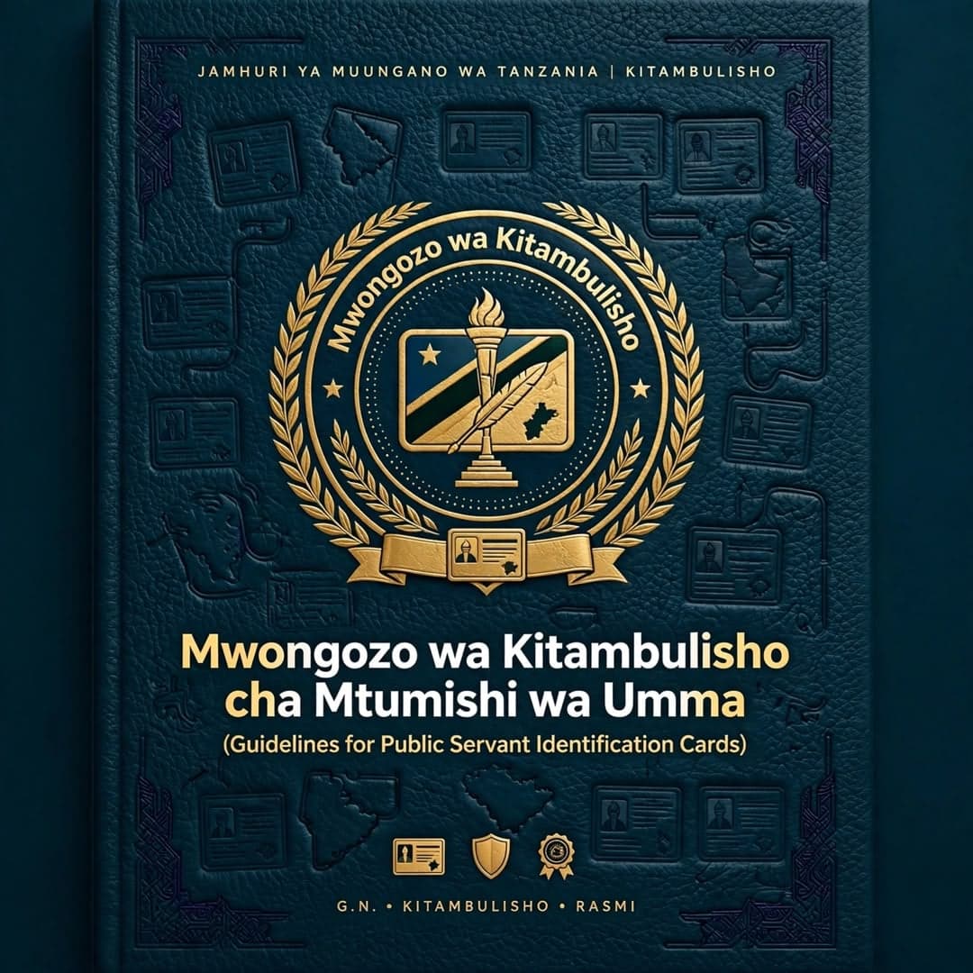 Mwongozo wa Kitambulisho cha Mtumishi wa Umma (Guidelines for Public Servant Identification Cards)