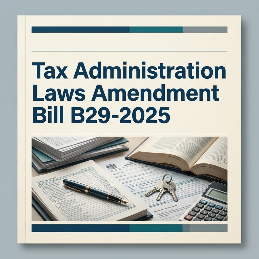 Tax Administration Laws Amendment Bill B29-2025