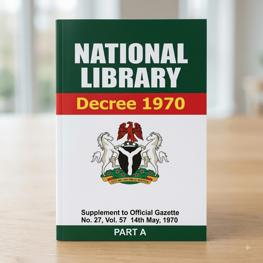 Nigeria's National Library Decree 1970