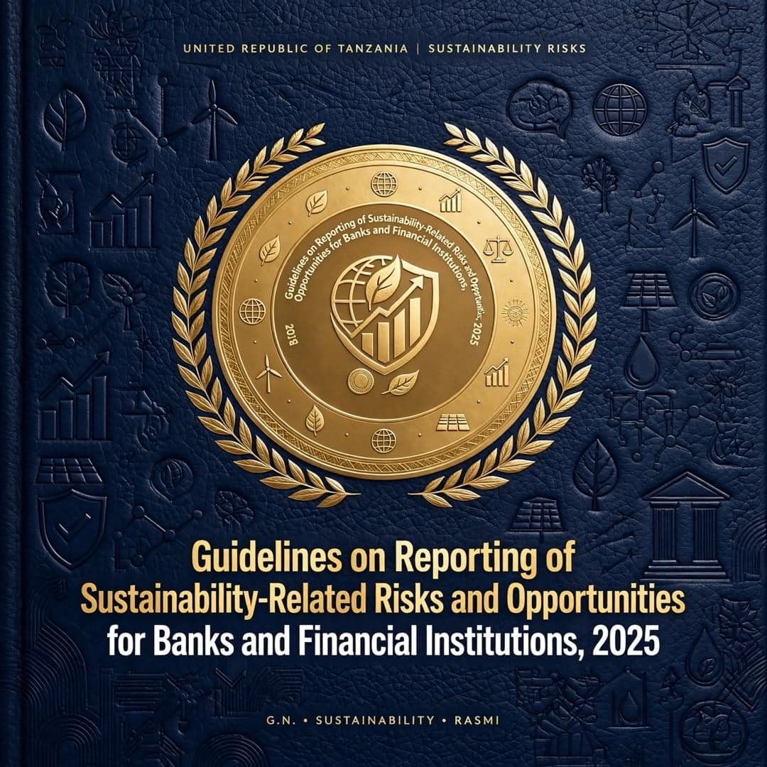 Guidelines on Reporting of Sustainability-Related Risks and Opportunities for Banks and Financial Institutions, 2025