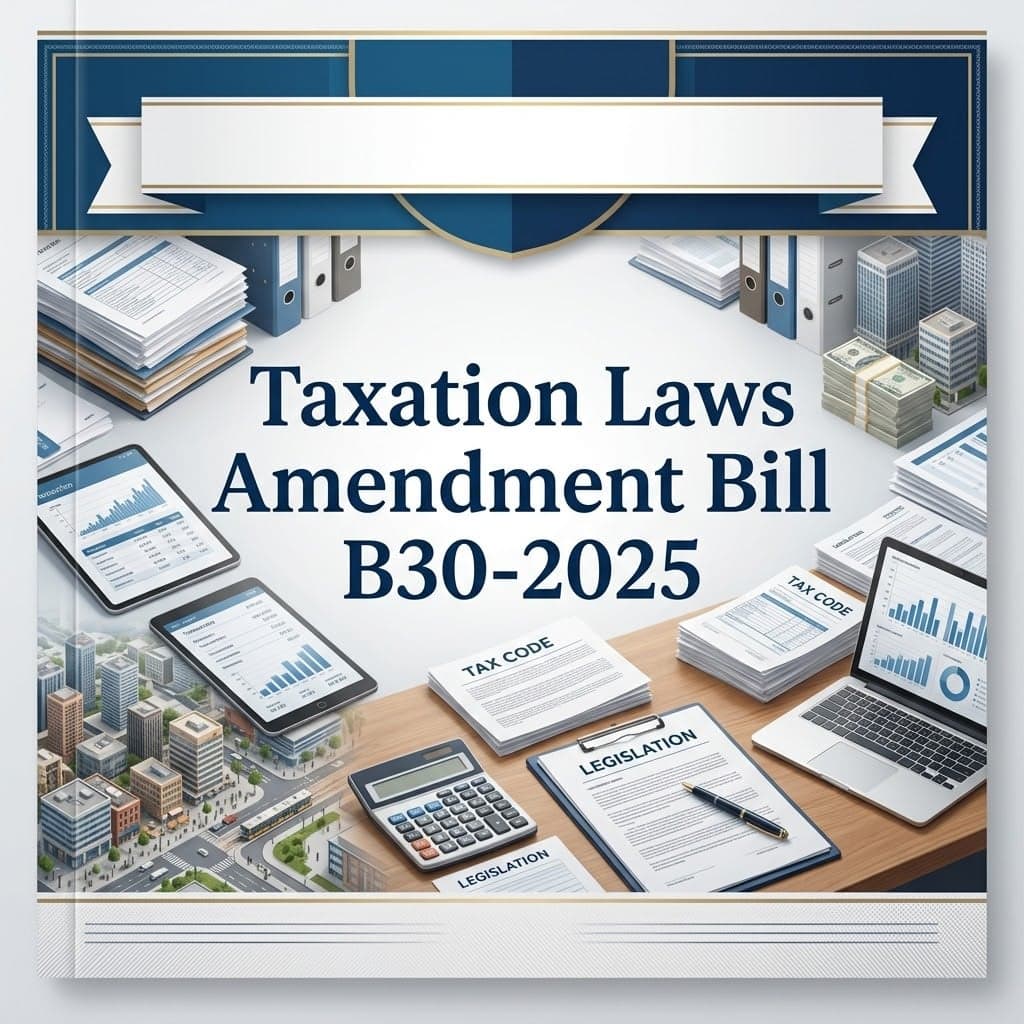 Taxation Laws Amendment Bill B30-2025