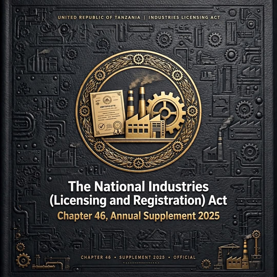 The National Industries (Licensing and Registration) Act, Chapter 46, Annual Supplement 2025